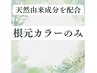 《直前ok!》根元カラー＋TR　￥10000     ※ロング料金なし