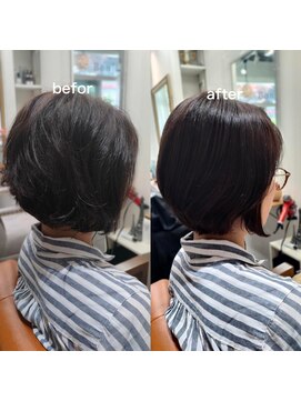 サロンボンジュール(salon Bonjour) エイジング毛＊大人女子の為の髪質改善縮毛矯正