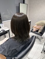 フォルテノエル 静岡鷹匠店(FORTE Noel) 髪質改善/オリーブグレージュ/オリーブ/ダブルカラー