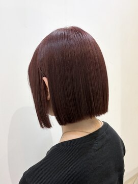 ネオリーブアピ 池袋店(Neolive api) 【ブリーチしない暖色カラー】髪質改善 レイヤー