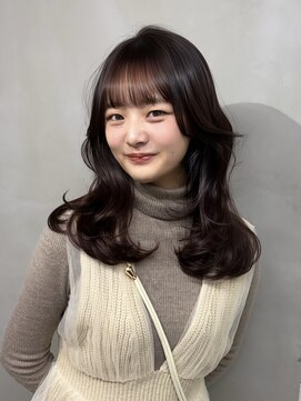 ジーナ 近鉄奈良(Zina) 顔まわりカット/ブラウン/レイヤーカット/髪質改善/奈良/kyoka