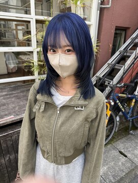 デイズ セカンド バイ エイト(DAYS 2nd by EIGHT) ハッシュカット×ネイビーブルー