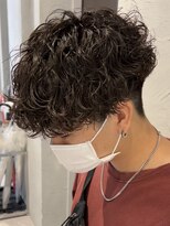 ノードオム 栄(NODE HOMME) 波巻きスパイラルツイストスパイラルパーママッシュメンズヘア