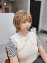 シーバイトリコ 市川(SEA by tricot)&nbsp;ミルクティーベージュ/ショートボブ
