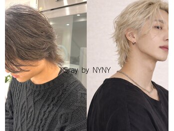 グレイバイニューヨークニューヨーク 京都北大路(Gray by NYNY)の写真/【北大路駅2分】他の人と差別化◎ミディアムウルフやメンズボブでオシャレ度UP◎