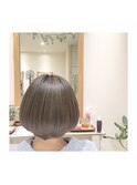 鹿沼で唯一本格ヘッドスパが出来る美容室 シンプルボブ