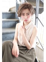 アンビエンテ(ambiente)&nbsp;小顔ショート　トランクスヘアー  ショート　ショートボブ