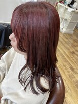 リリー ヘアーアンドビューティー(Lily)&nbsp;レッドカラー