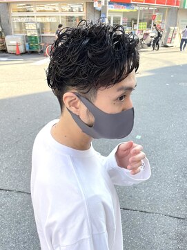 ルーム(.room.) メンズカット/ワンカールパーマ