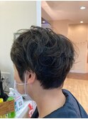 【AMAZING HAIR 中沢店/鳥越】ショート×くせ毛風パーマ