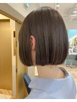 ロンドプランタン 恵比寿(Lond Printemps)&nbsp;ヌーディベージュ切りっぱなしボブ