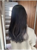 ブルーグラデーション×透明感