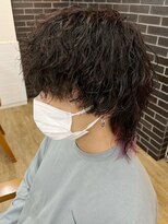 ネオリーブ クーロ メゾン 横浜(Neolive curro Maison)&nbsp;ニュアンスパーマ×ツイストスパイラルパーマ[メンズ]