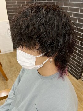 ネオリーブ クーロ メゾン 横浜(Neolive curro Maison) ニュアンスパーマ×ツイストスパイラルパーマ[メンズ]