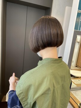 ペイジバイネオリーブ 吉祥寺店(Paige by Neolive) 簡単スタイリング襟足ギリギリミニボブ