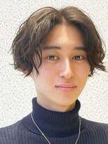 アース 南福島店(HAIR&MAKE EARTH)&nbsp;ナチュラルセンターパート×ツーブロック