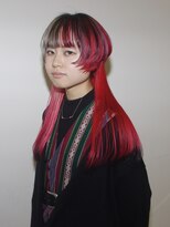 ハイブ 金沢(Hive)&nbsp;10代20代ブリーチハイトーンフェイスレイヤーサラ艶ロング