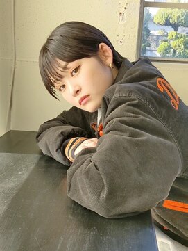 ボアップ(boappu) #ショートボブ#ショートヘア#黒髪ショート