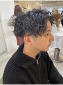 横浜★サイドパートのツイストスパイラルパーマ