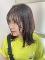 ヘアーメイク ハルナ&nbsp;顔まわりのカットは骨格に合わせて小顔カット☆