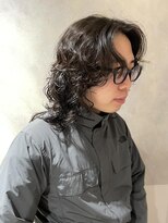 フェイス 石川町 (FACE)&nbsp;センターパートウルフ/ウルフカット/メンズウルフカット