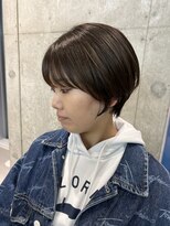 カケル(×.)&nbsp;大人ショートボブ/マロンベージュボブ