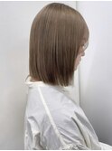 【Girland】 milktea beige × ボブカット ♪
