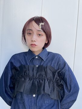 ロンドグロワール 大宮(Lond Gloire) ウェーブミディアム似合わせカットメルティカラーショート/大宮