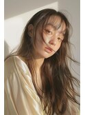 ロング/ブラウン/シースルー/レイヤー/【lana hair新宿】