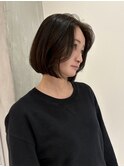 【YOKE】ボブタッセルボブ前髪無しレイヤーナチュラルブラウン