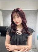【軟毛さん】パープルピンク