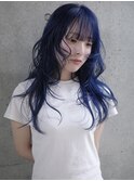 【表参道】ハイトーン、ブリーチ、ブルー