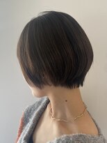 クラップス オル 金沢八景(CLAPS Ore)&nbsp;金沢八景ショートボブ丸みショートイルミナカラー顔周りレイヤー