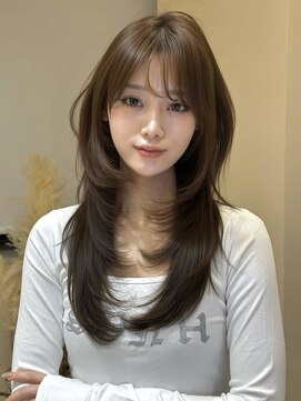 ロンドガーネット 池袋(Lond garnet) 暗めカラー/グランマッシュ/デザインカラー/レイヤーカット/池袋