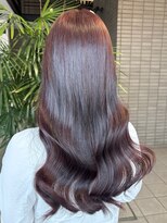 ディスイズ(thisis) 【thisis】ブリーチなしレッド 韓国風/レイヤーカット