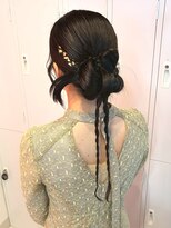 アンニュ(annuy)&nbsp;20代 ヘアセットお呼ばれヘア ヘアアレンジ カチモリヘア