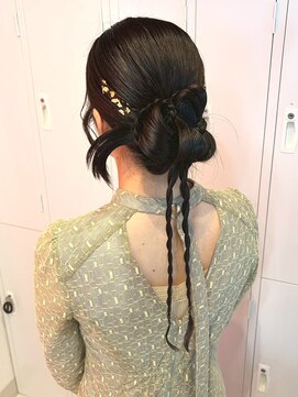 アンニュ(annuy) 20代 ヘアセットお呼ばれヘア ヘアアレンジ カチモリヘア