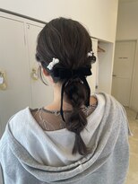 サラ ビューティー サイト 古賀店(SARA Beauty Sight)&nbsp;【編みおろし】お呼ばれ/ヘアアレンジ/結婚式/ヘアセット