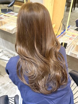 ロンド 表参道店(Lond) イメチェン/ピンクベージュ/バタフライカット/イメチェン/表参道