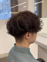 テンション(tension)&nbsp;メンズカットシャドウパーマニュアンスパーマ眉毛カット札幌大通