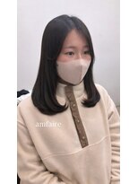 ヘアサロン アンフェール(Hair Salon Amfaire)&nbsp;【shimizu】まとまりやすいミディアムStyle