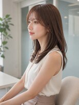 サンタフェ 岡崎店(Santa'Fe)&nbsp;白髪ぼかし似合わせ/小顔カット/レイヤーカット/ナチュラル