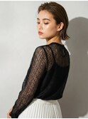 センターパートハンサムショートボブ