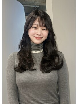 カノエ(canoe) チョコレートカラー顔周りレイヤー20代～50代【西新大濠荒戸】