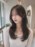 【ブリーチなし】韓国風レイヤーカット+ダブルカラー