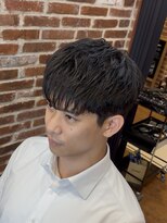 ミリオンバックス 神田店(Million Bucks)&nbsp;刈り上げマッシュ/ダウンバング/メンズ/メンズカット