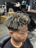【メッシュ入門◎】【米田指名限定】金メッシュ+カット
