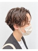 ハンサム×パーマのオシャショート Handsome perm short