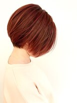 ディーカヘアーセンダイ(Di KA HAIR sendai)&nbsp;大人かわいい × PINK前下がりボブ