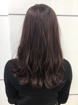 シェノン 梅田(CHAINON) セミウェットウェーブラベンダーカラー